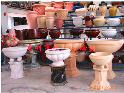 供應(yīng)玻璃鋼花盆花器、歐式花盆、工藝花盆與多功能茶臺(tái) 融合藝術(shù)與實(shí)用的家居精品